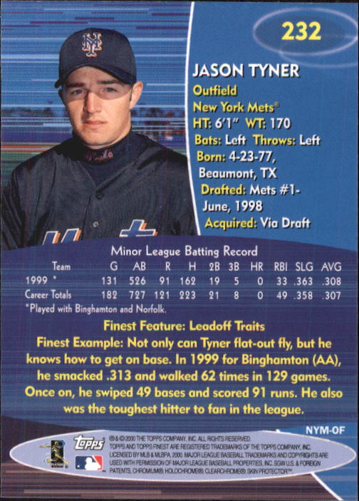 2000 Finest Baseball - Picture 157 of 203