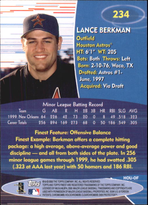 2000 Finest Baseball - Picture 161 of 203