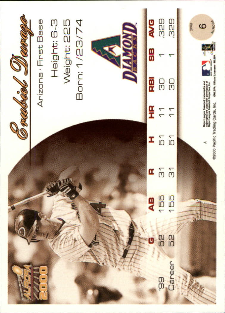 2000 Aurora Baseball Card Pick - Picture 11 of 281