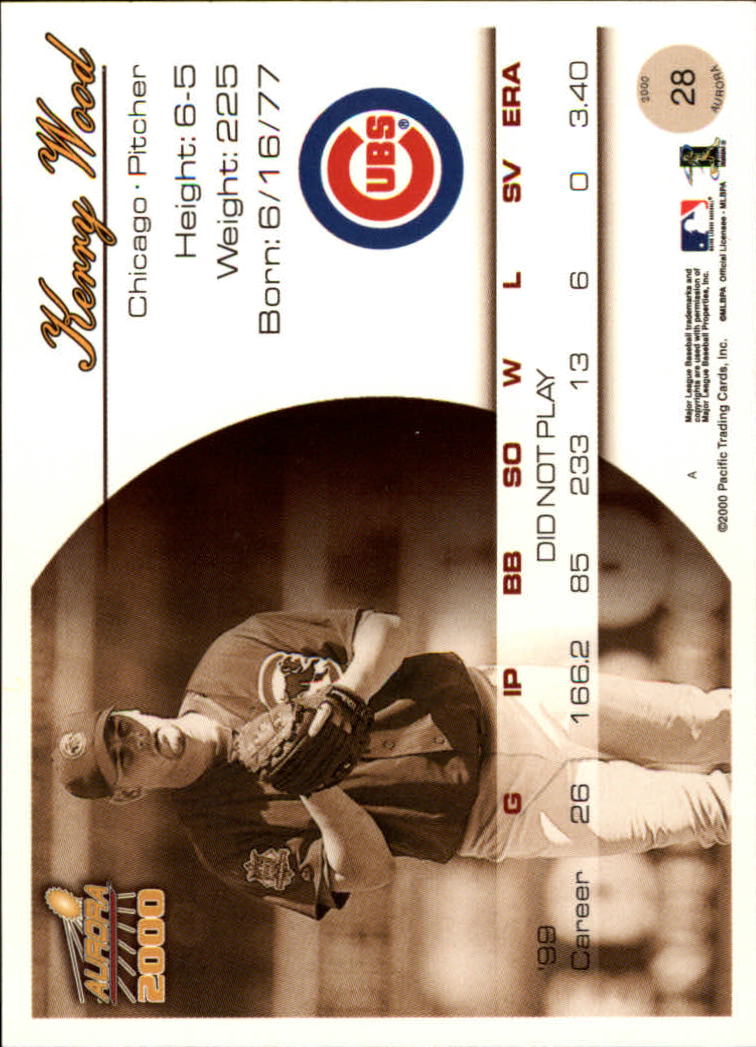 2000 Aurora Baseball Card Pick - Picture 55 of 281