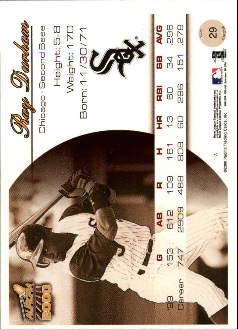 2000 Aurora Baseball Card Pick - Picture 57 of 281