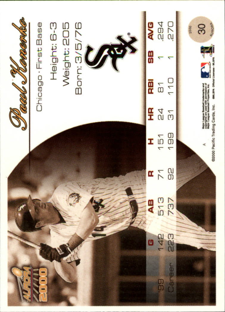 2000 Aurora Baseball Card Pick - Picture 59 of 281