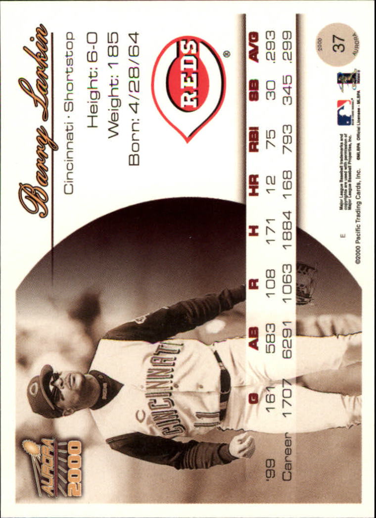 2000 Aurora Baseball Card Pick - Picture 73 of 281