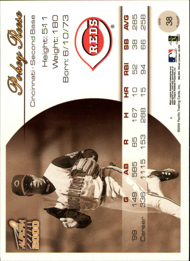 2000 Aurora Baseball Card Pick - Picture 75 of 281