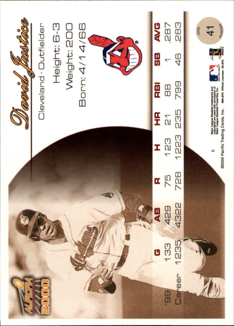 2000 Aurora Baseball Card Pick - Picture 81 of 281