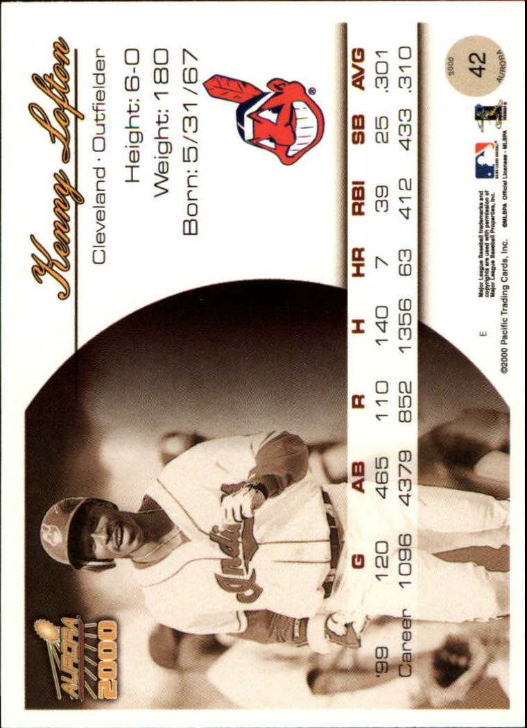 2000 Aurora Baseball Card Pick - Picture 83 of 281