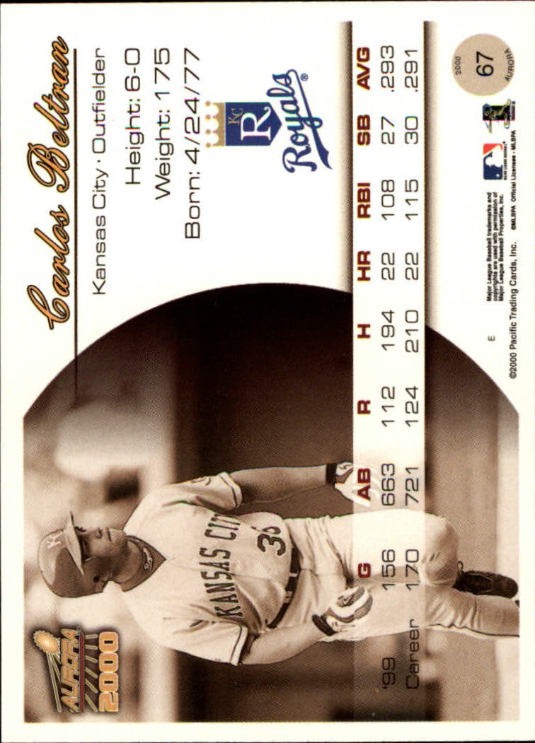 2000 Aurora Baseball Card Pick - Picture 127 of 281