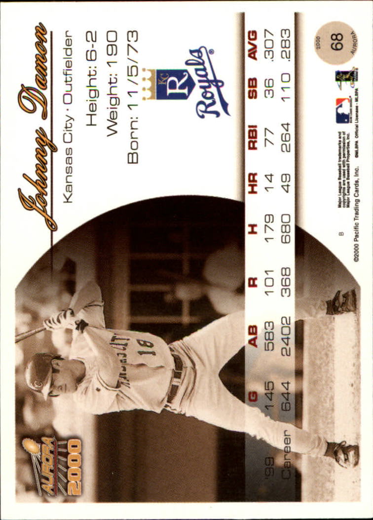 2000 Aurora Baseball Card Pick - Picture 129 of 281