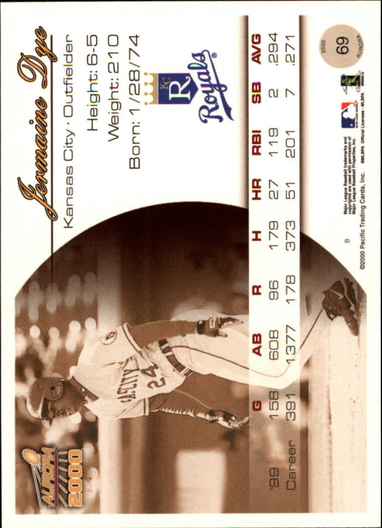 2000 Aurora Baseball Card Pick - Picture 131 of 281