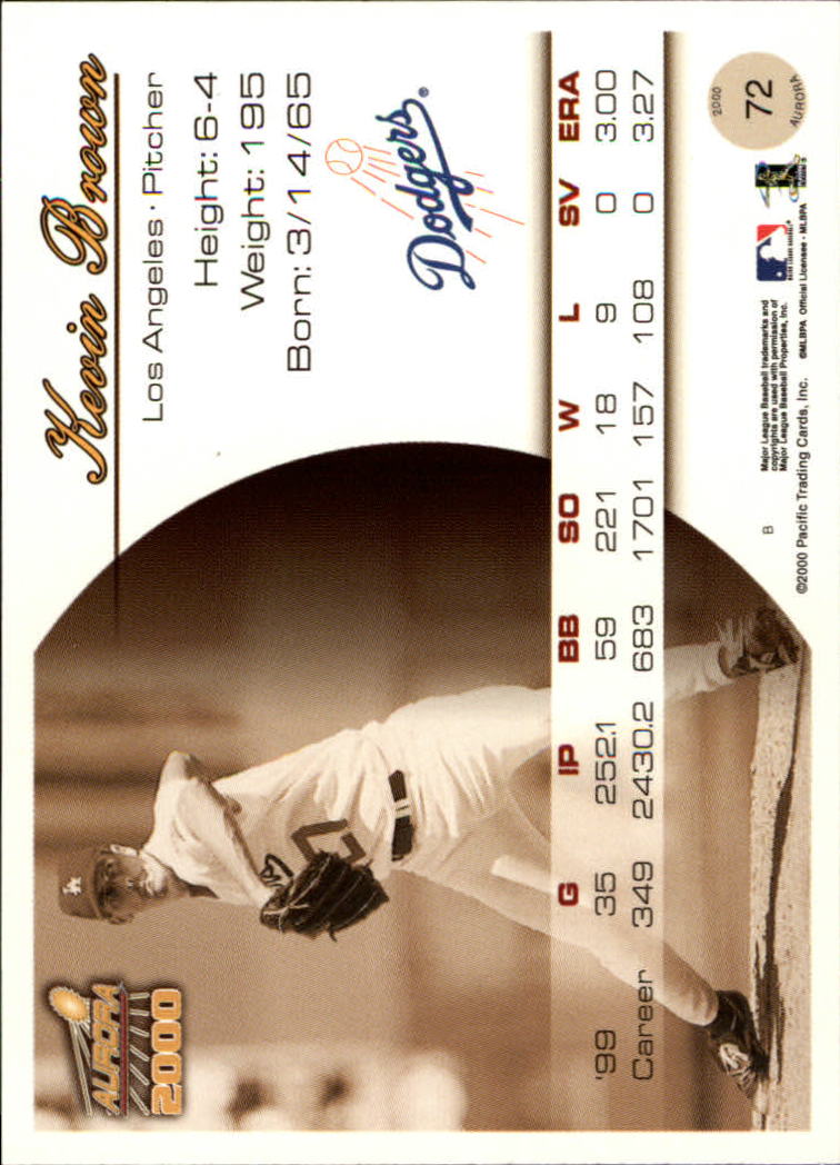 2000 Aurora Baseball Card Pick - Picture 137 of 281