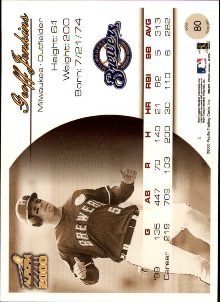 2000 Aurora Baseball Card Pick - Picture 151 of 281