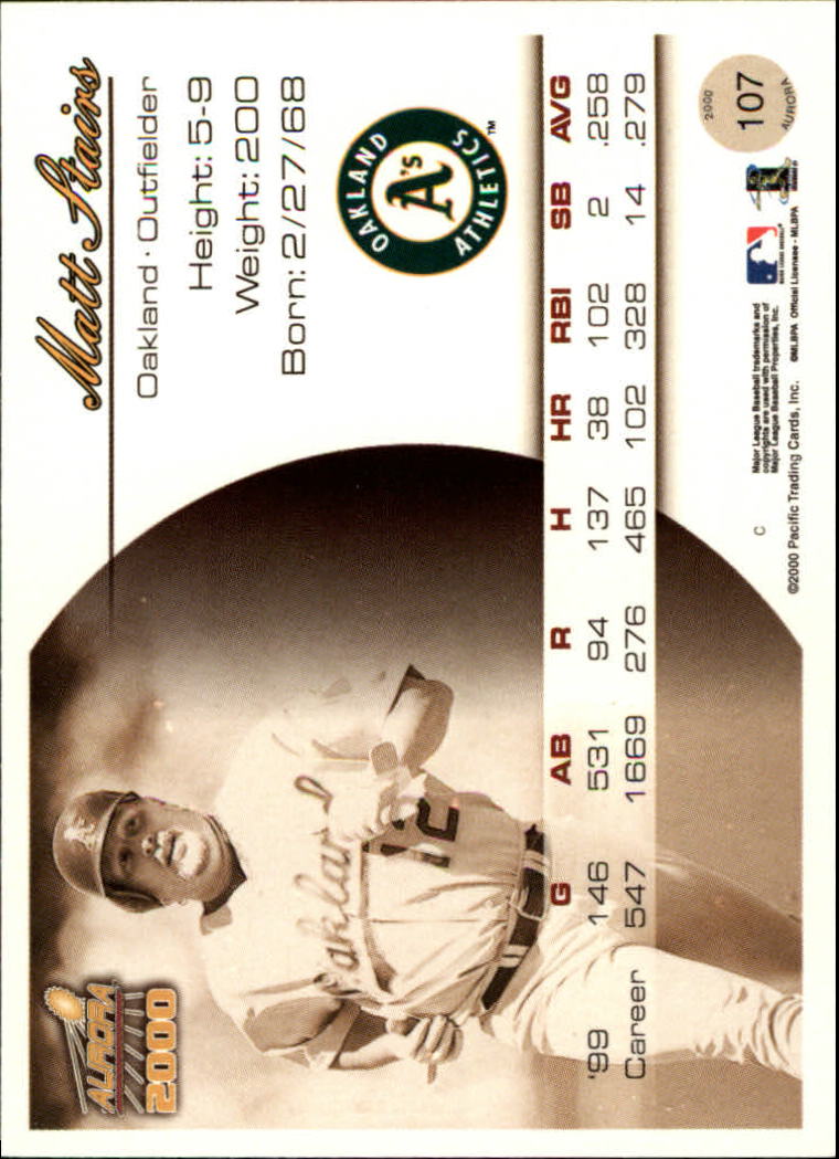 2000 Aurora Baseball Card Pick - Picture 203 of 281