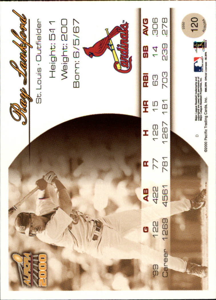 2000 Aurora Baseball Card Pick - Picture 227 of 281