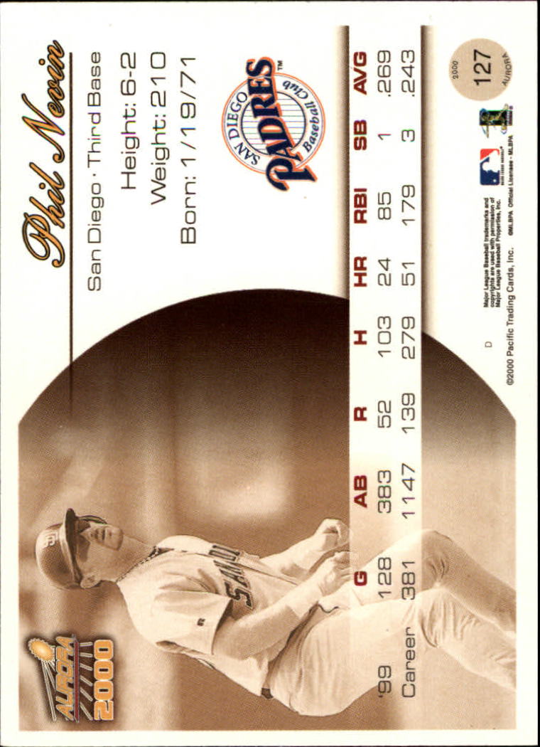 2000 Aurora Baseball Card Pick - Picture 235 of 281