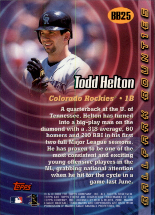 2000 Finest Baseball - Picture 185 of 203