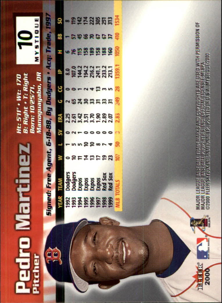 2000 Fleer Mystique Baseball "Main Set" Cards Veterans and Prospects - Picture 17 of 227