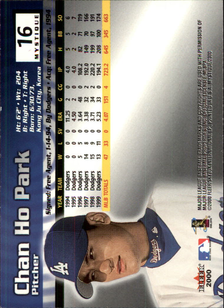2000 Fleer Mystique Baseball "Main Set" Cards Veterans and Prospects - Picture 25 of 227