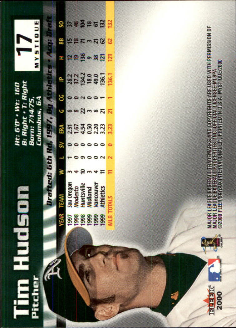 2000 Fleer Mystique Baseball "Main Set" Cards Veterans and Prospects - Picture 27 of 227