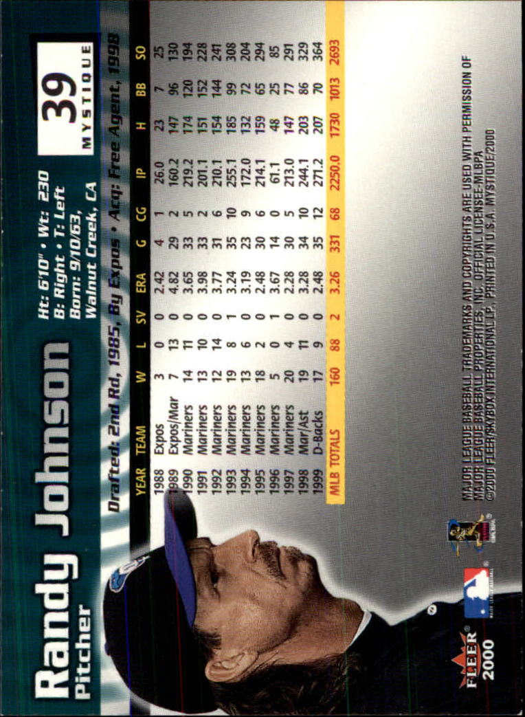 2000 Fleer Mystique Baseball "Main Set" Cards Veterans and Prospects - Picture 59 of 227