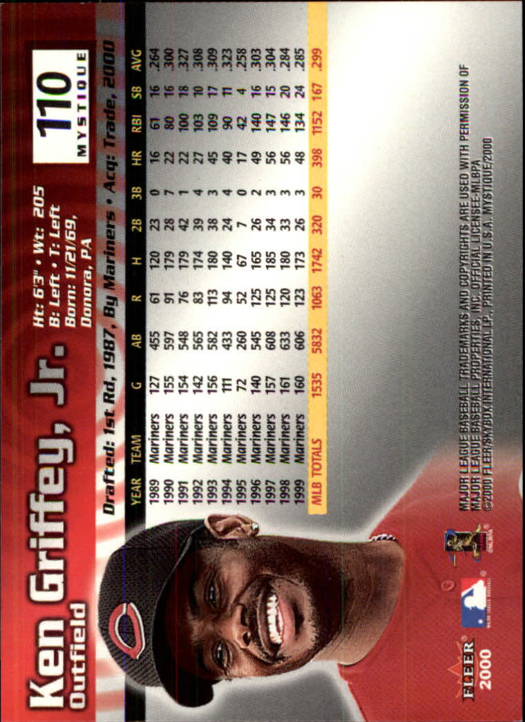 2000 Fleer Mystique Baseball "Main Set" Cards Veterans and Prospects - Picture 181 of 227