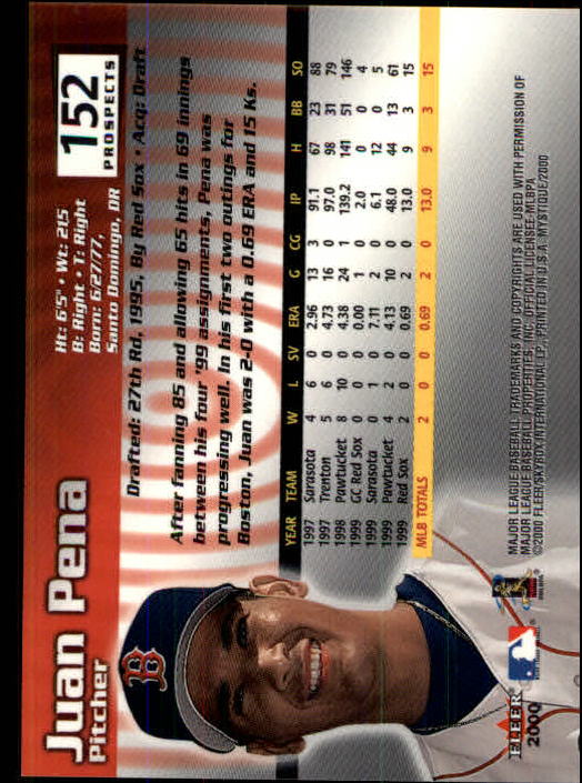 2000 Fleer Mystique Baseball "Main Set" Cards Veterans and Prospects - Picture 211 of 227