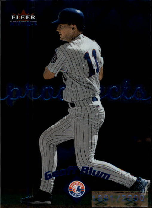 2000 Fleer Mystique Baseball "Main Set" Cards Veterans and Prospects - Picture 220 of 227