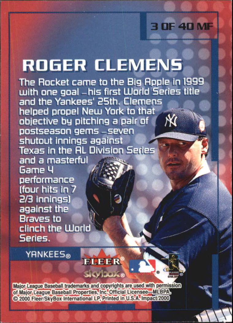 2000 Impact (Skybox) Baseball "Insert" Cards - Picture 7 of 89