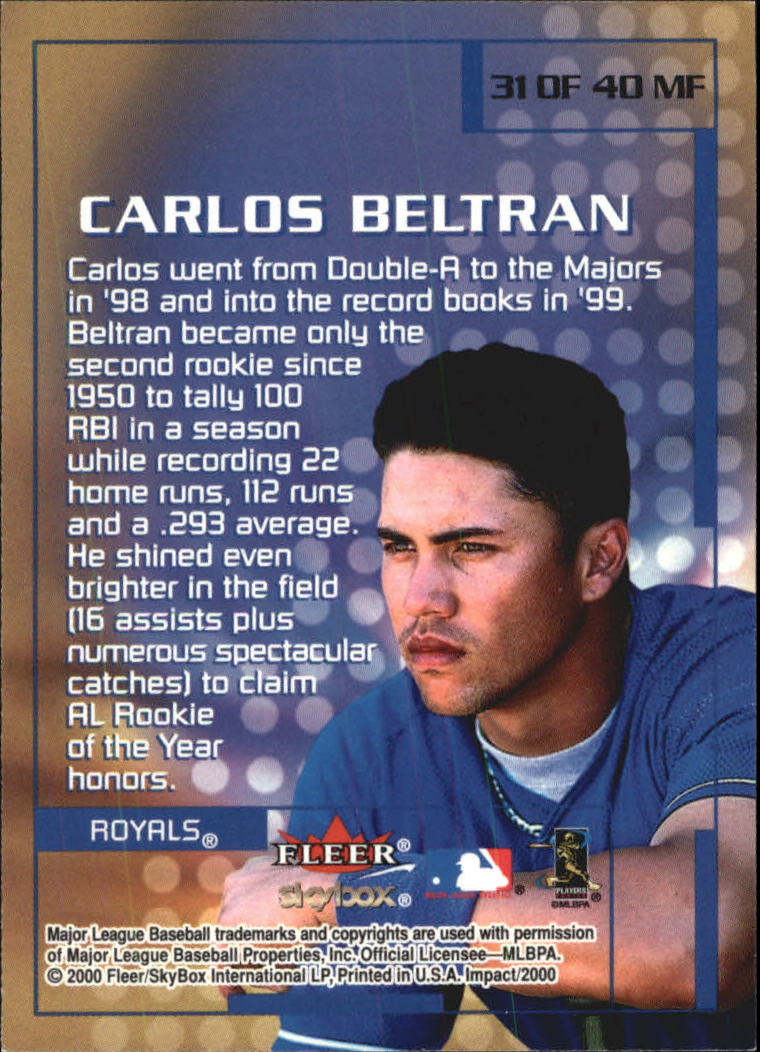 2000 Impact (Skybox) Baseball "Insert" Cards - Picture 59 of 89