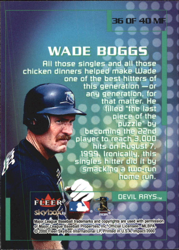 2000 Impact (Skybox) Baseball "Insert" Cards - Picture 69 of 89