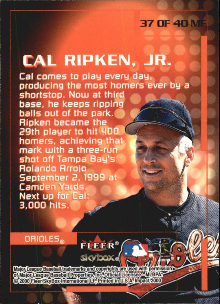 2000 Impact (Skybox) Baseball "Insert" Cards - Picture 71 of 89