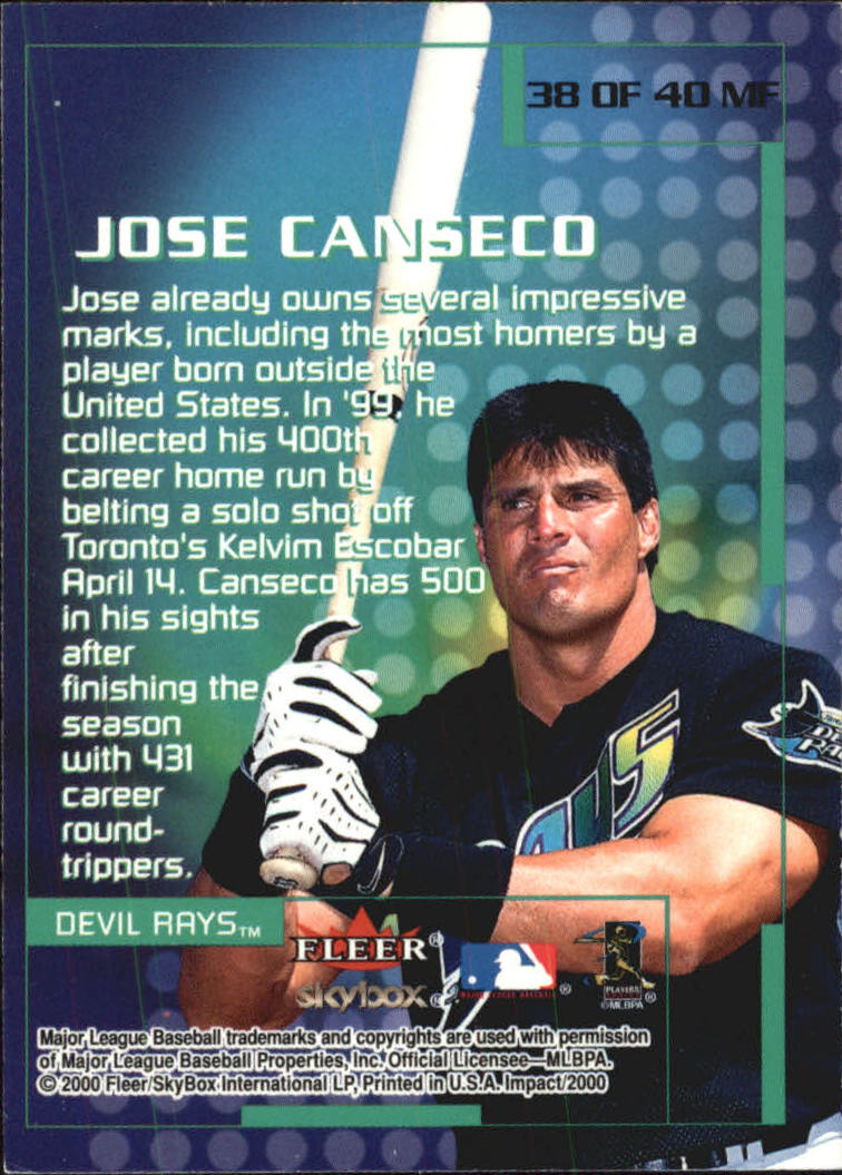 2000 Impact (Skybox) Baseball "Insert" Cards - Picture 73 of 89