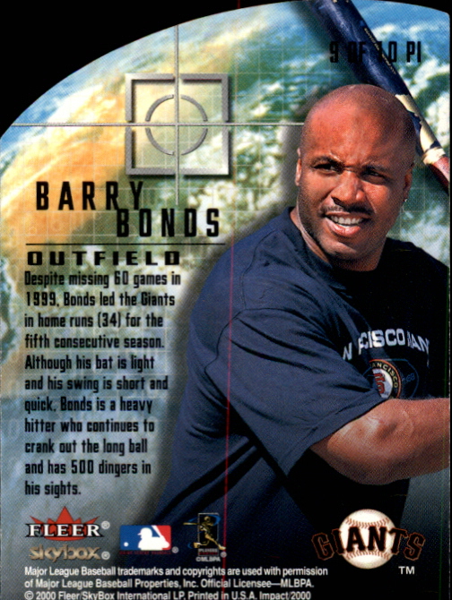 2000 Impact (Skybox) Baseball "Insert" Cards - Picture 81 of 89