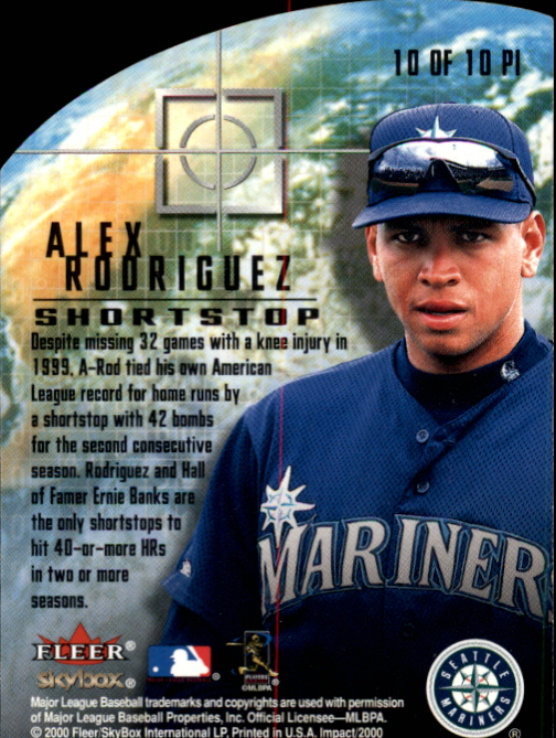 2000 Impact (Skybox) Baseball "Insert" Cards - Picture 83 of 89