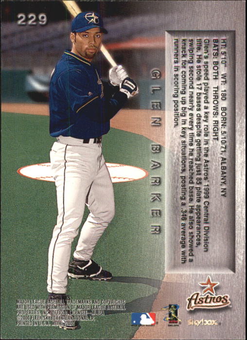 2000 Metal Baseball "Main Set and Promotional" Cards