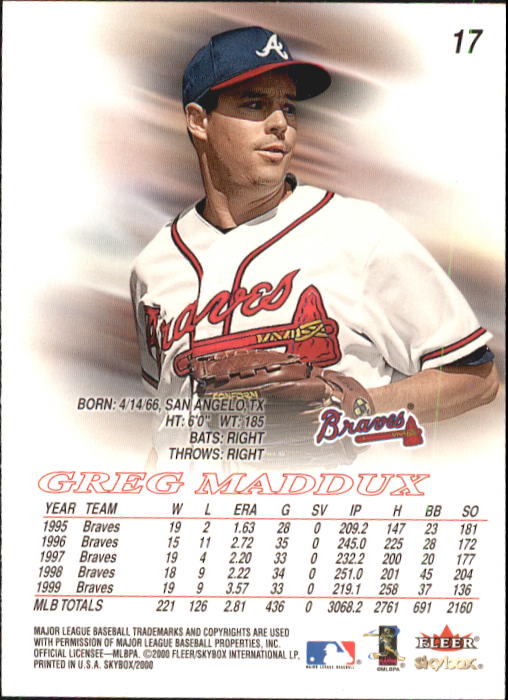2000 Skybox Baseball "Main Set" Cards #1 to #200 Veterans - Picture 35 of 401