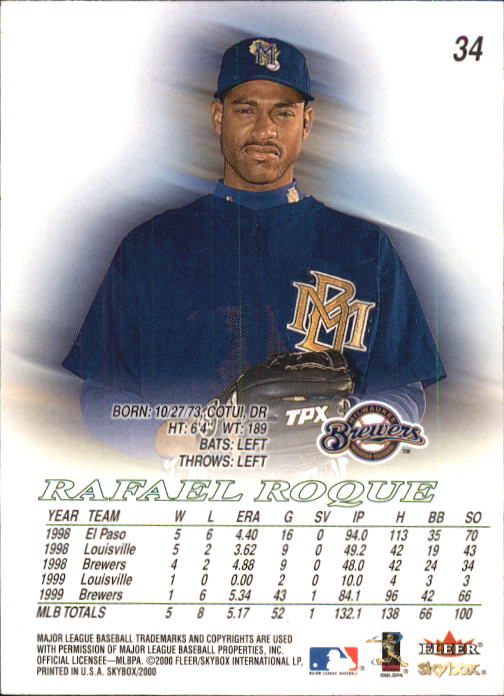 2000 Skybox Baseball "Main Set" Cards #1 to #200 Veterans - Picture 69 of 401