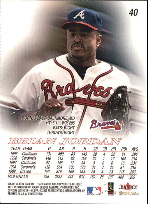 2000 Skybox Baseball "Main Set" Cards #1 to #200 Veterans - Picture 81 of 401