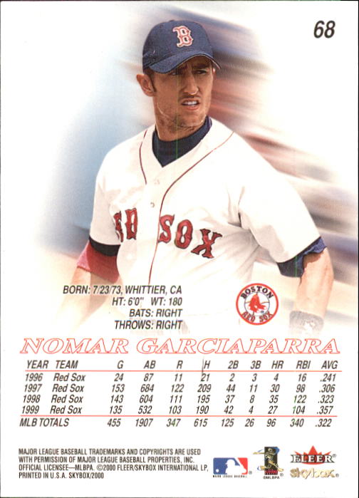 2000 Skybox Baseball "Main Set" Cards #1 to #200 Veterans - Picture 137 of 401