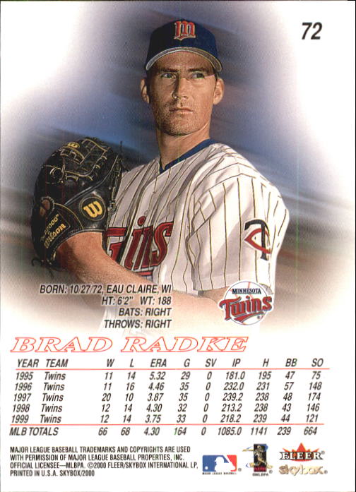2000 Skybox Baseball "Main Set" Cards #1 to #200 Veterans - Picture 145 of 401