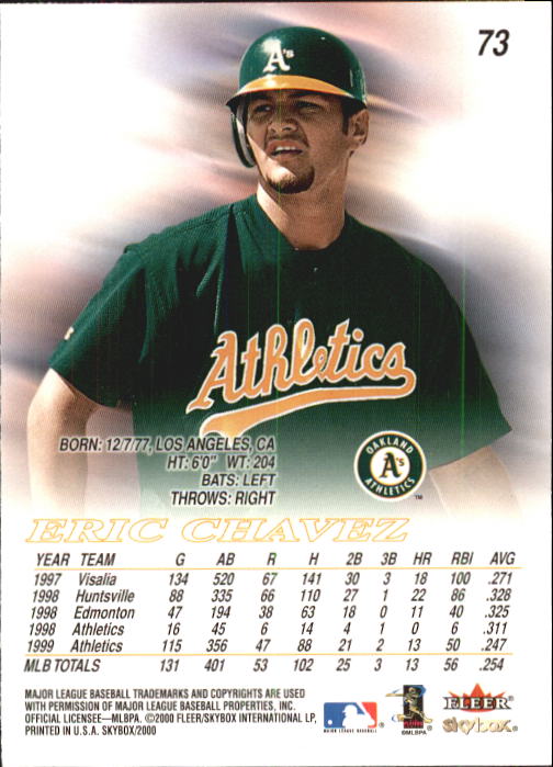 2000 Skybox Baseball "Main Set" Cards #1 to #200 Veterans - Picture 147 of 401