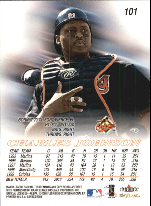 2000 Skybox Baseball "Main Set" Cards #1 to #200 Veterans - Picture 203 of 401
