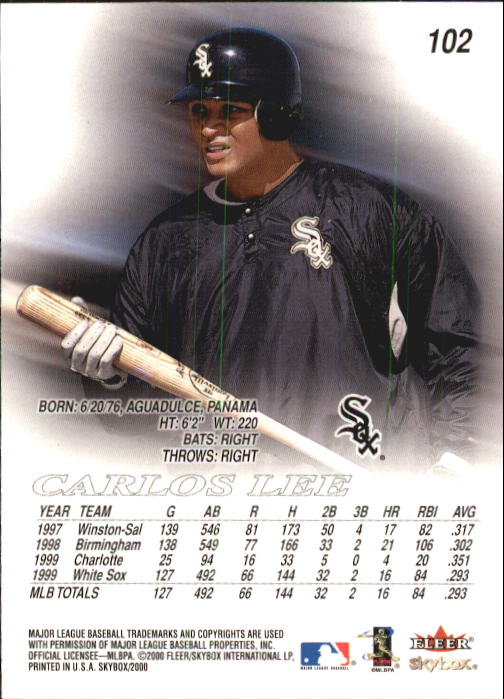 2000 Skybox Baseball "Main Set" Cards #1 to #200 Veterans - Picture 205 of 401