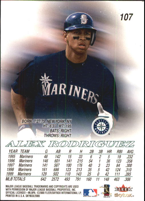 2000 Skybox Baseball "Main Set" Cards #1 to #200 Veterans - Picture 215 of 401