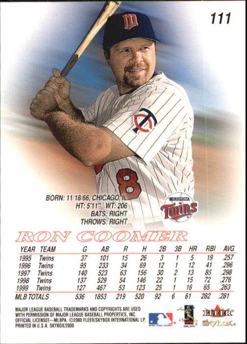 2000 Skybox Baseball "Main Set" Cards #1 to #200 Veterans - Picture 223 of 401
