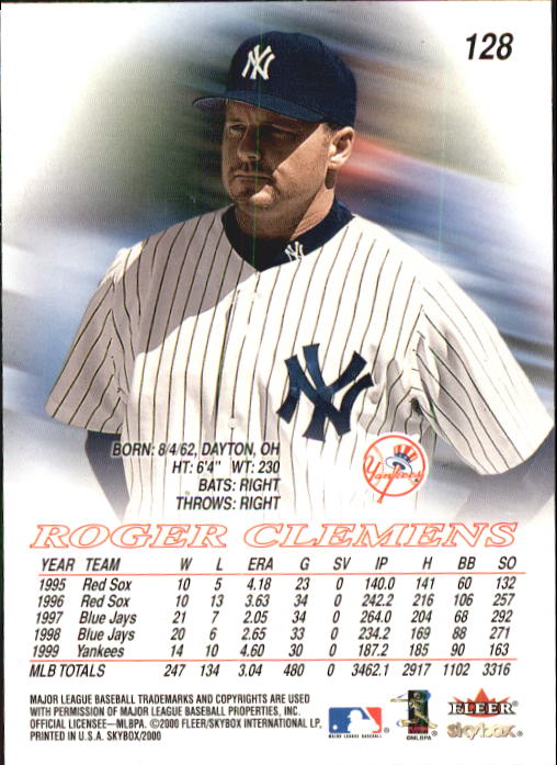 2000 Skybox Baseball "Main Set" Cards #1 to #200 Veterans - Picture 257 of 401