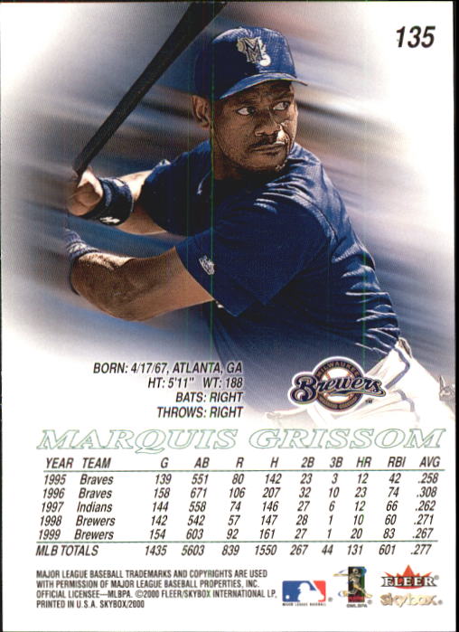 2000 Skybox Baseball "Main Set" Cards #1 to #200 Veterans - Picture 271 of 401