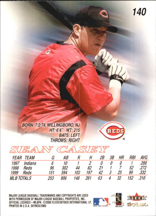 2000 Skybox Baseball "Main Set" Cards #1 to #200 Veterans - Picture 281 of 401