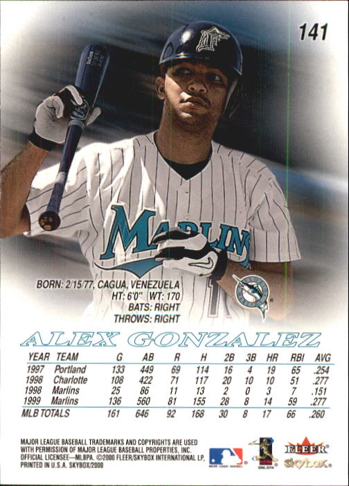 2000 Skybox Baseball "Main Set" Cards #1 to #200 Veterans - Picture 283 of 401