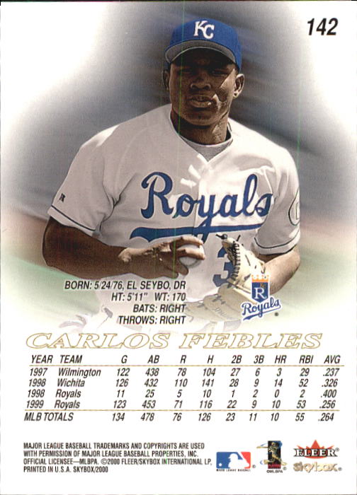 2000 Skybox Baseball "Main Set" Cards #1 to #200 Veterans - Picture 285 of 401
