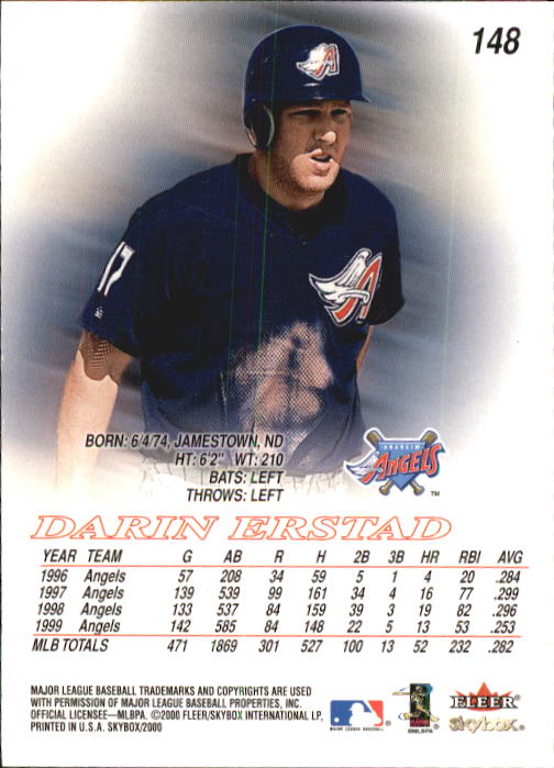 2000 Skybox Baseball "Main Set" Cards #1 to #200 Veterans - Picture 297 of 401